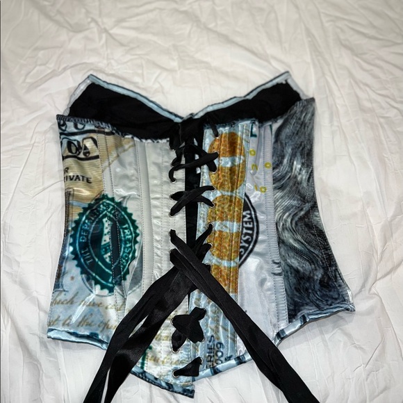 SOLD - Money Corset - Picture 9 of 9